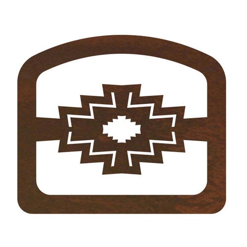 Jagged Diamonds Letter Holder