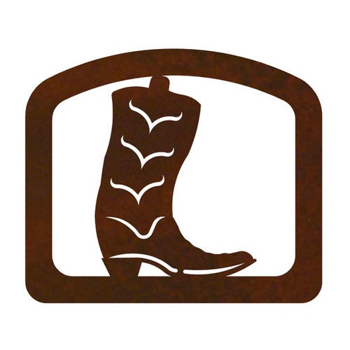 Western Boot Letter Holder