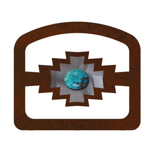 Turquoise Bandit Letter Holder