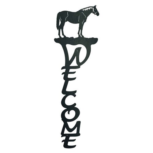 Gallant Horse Welcome Sign