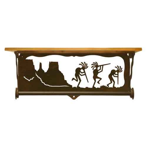 Southwest Flair Bath Shelf