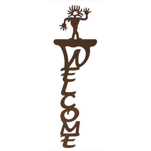 Sunrise Figure Welcome Sign
