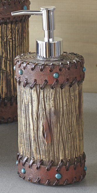 Turquoise Studded Southwestern Lotion Pump