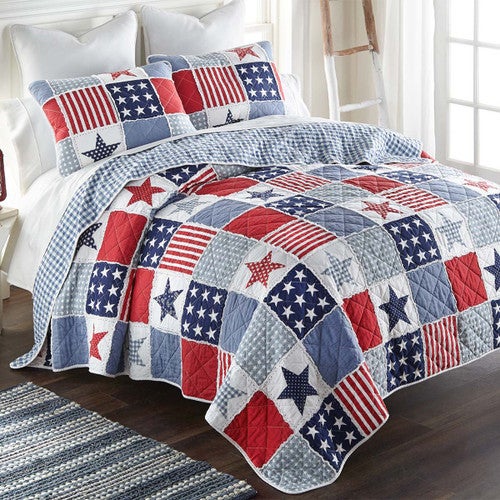 Western Glory Quilt Bed Set - Queen