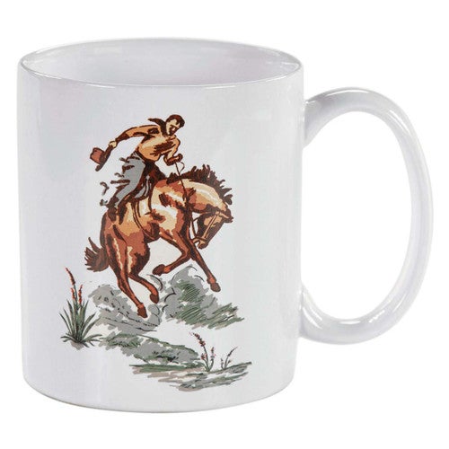 Bronco Days Coffee Mugs - Set of 4