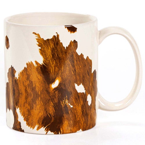 Butterscotch Spots Coffee Mugs - Set of 4