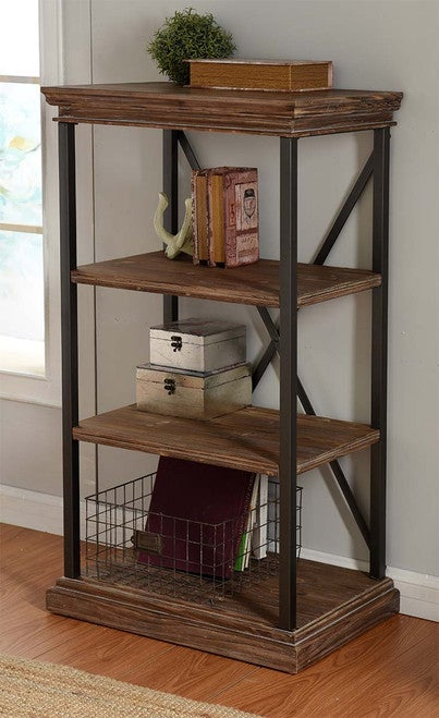 Driftwood Ridge 4-Tier Bookcase