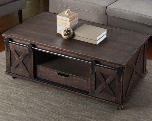 Wild West Charm Coffee Table - Brown