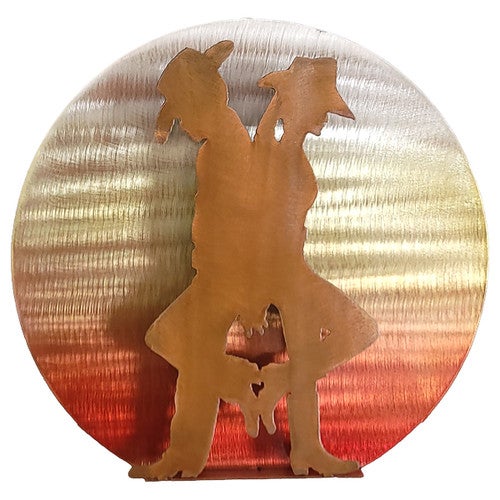 Sunset Back to Back Cutout Wall Art