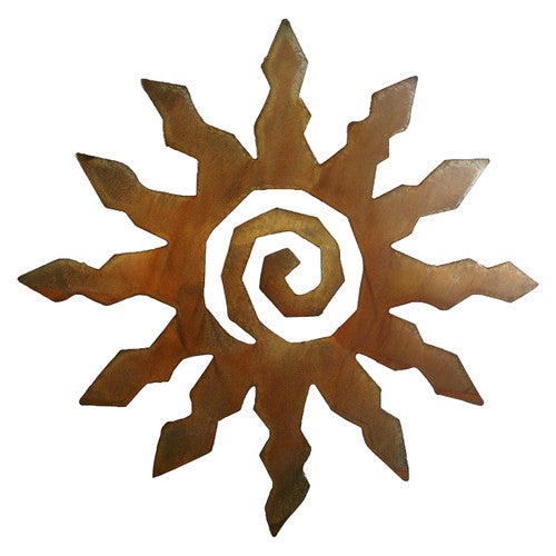 Canyon Sunburst Cutout Wall Art