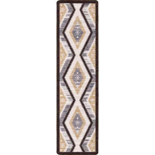 Tribal Waves Rug - 2 x 8