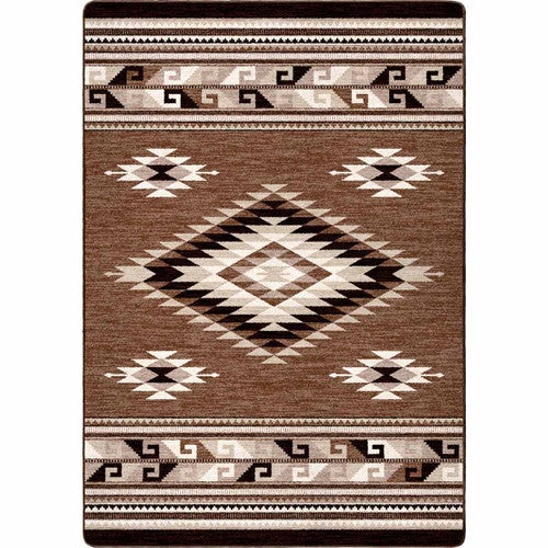 Coyote Gulch Brown Rug - 5 x 8