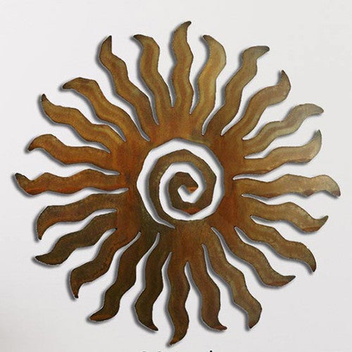 Desert Sunburst Cutout Wall Art