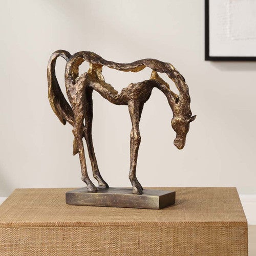 Hollowed Horse Sculpture