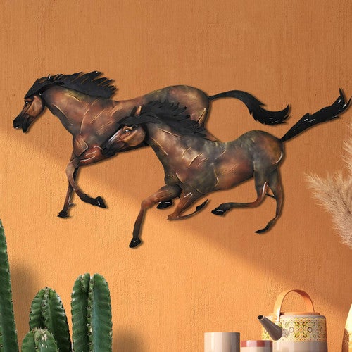 Wild Herd Metal Wall Art