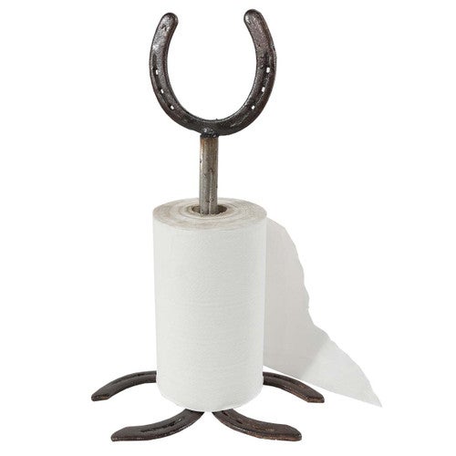 Horseshoe Luck Paper Towel Holder