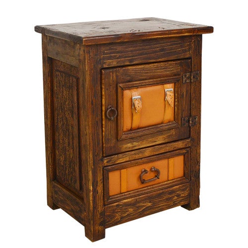 Cowboy's Saddlebag Nightstand