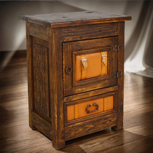 Cowboy's Saddlebag Nightstand