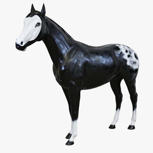 Western Stallion Decorative Statue - Appaloosa