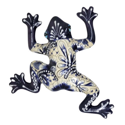 Blue Beauty Frog Wall Art