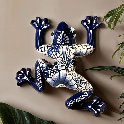 Blue Beauty Frog Wall Art