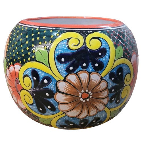 Green Meadows Round Planter