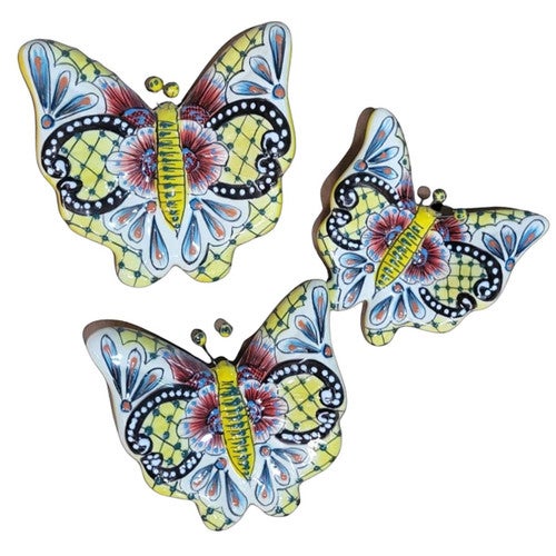 Dorothy Butterflies Wall Art - Set of 3