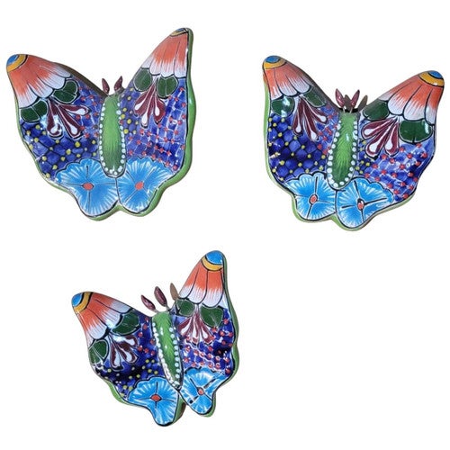 Candice Butterflies Wall Art - Set of 3