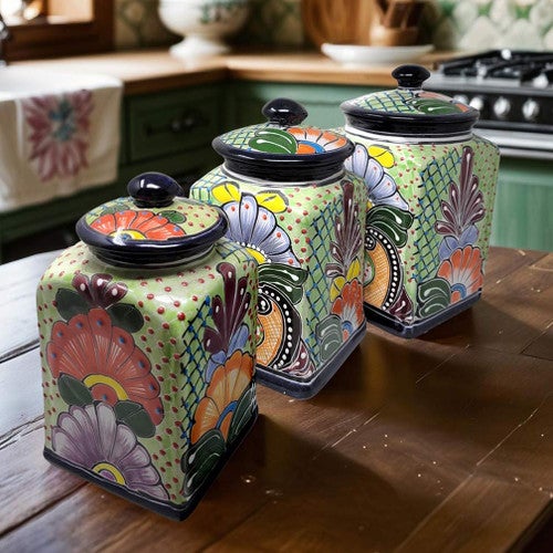 Jungle Beauty Canister - Set of 3
