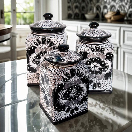 Modern Beauty Canister - Set of 3