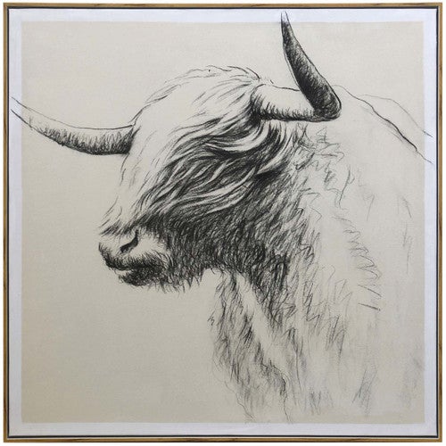 Grazeland Oil Painted Wall Art