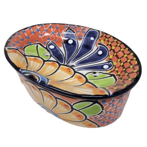 Orange Flower Soap Holder