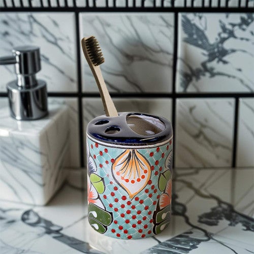 Blue Ocean Toothbrush Holder