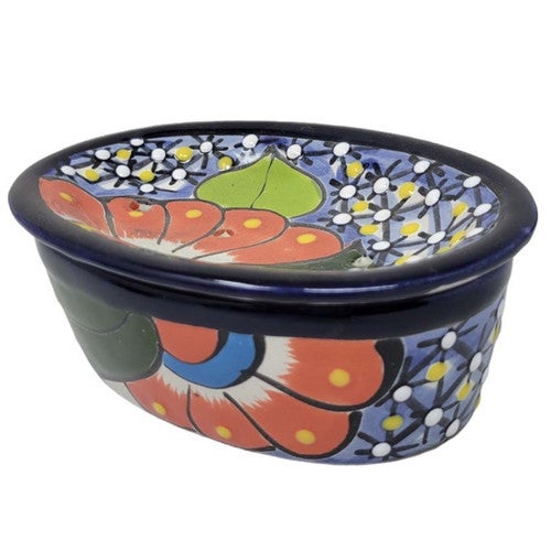 Red Flower Soap Holder