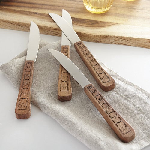 Rope & Brands Steak Knives - Set of 4