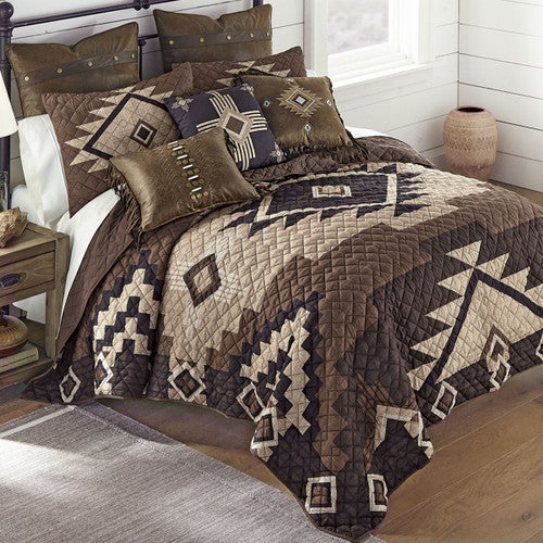 Whiskey Creek Quilt Bed Set - Queen