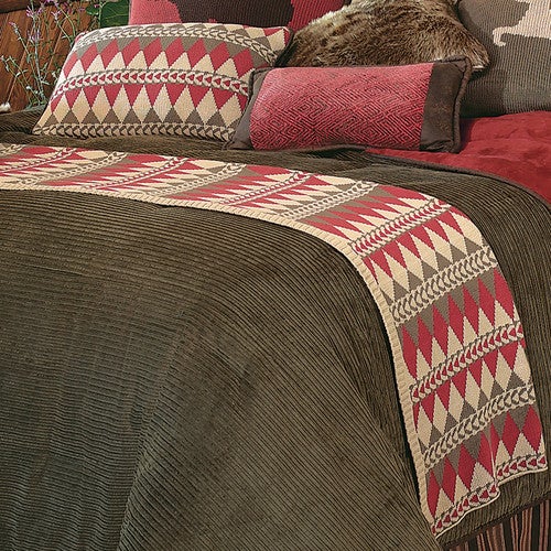 Wilderness Knitted Diamond Throw