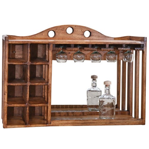 Bounty Barrel Liquor Cabinet Set