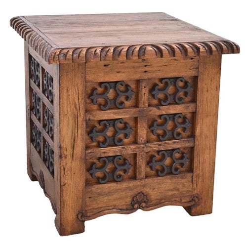 Old World Lodge Side Table