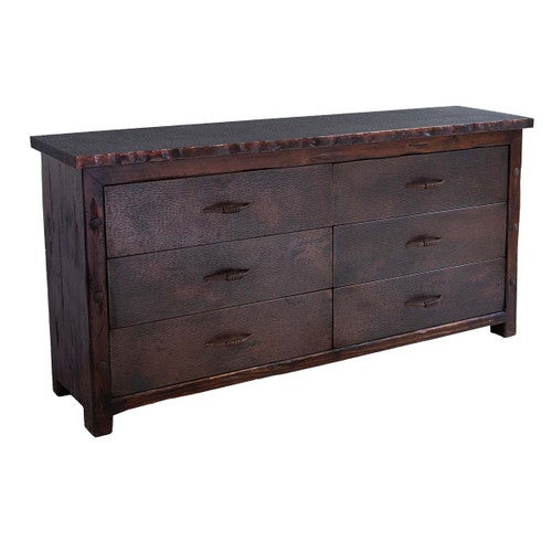 Woodland Copper Ridge 6-Drawer Dresser