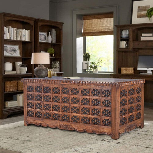 Timber Trail Carved Desk