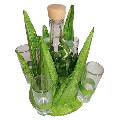 Lime Green Agave Tequila Set - Small