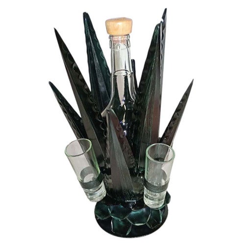 Dark Green Mezcal Tequila Set - Medium