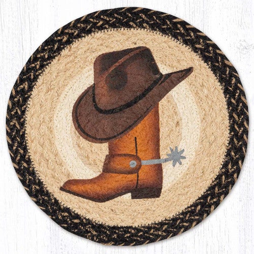 Hat & Boot Trivets - Set of 3