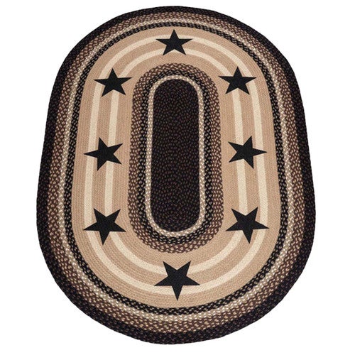 Texas Beacon Oval Rug - 4 x 6