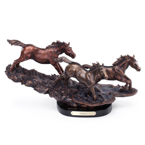 Horse Trio Sculpture - OUT OF STOCK UNTIL 02/18/2026