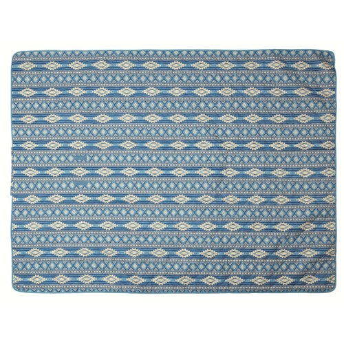 Geo Blue Picnic Blanket