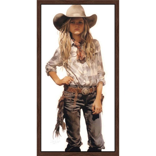 The Little Wrangler Wall Art