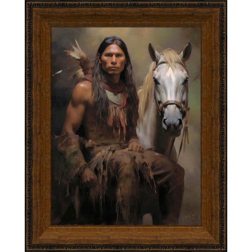 Native Horseman Wall Art