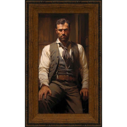 Saloon Gambler Wall Art
